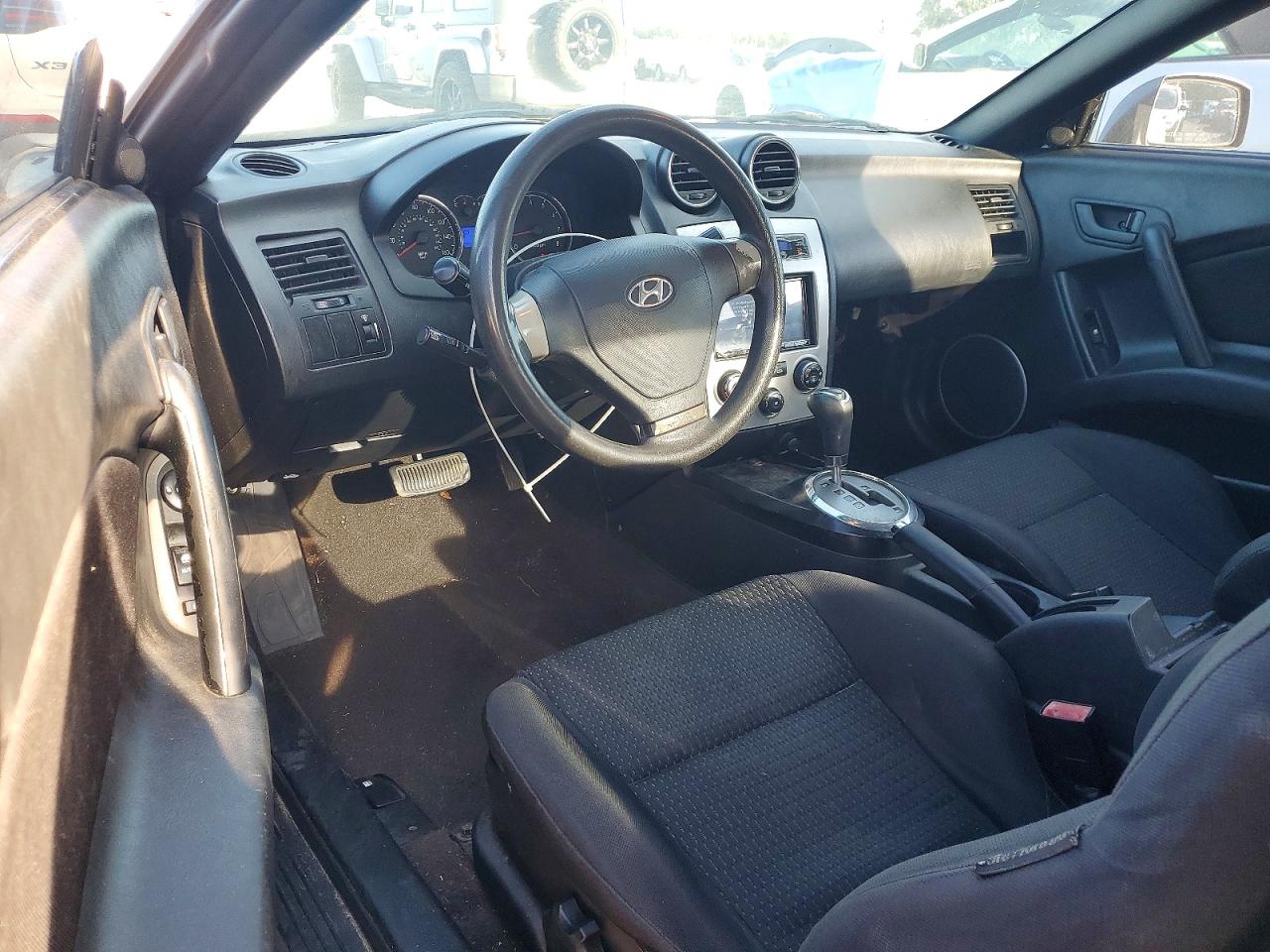 2007 Hyundai Tiburon Gs Gray vin: KMHHM66D57U258775
