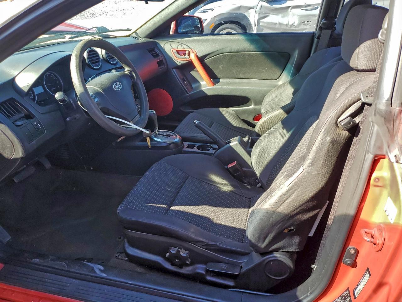 2007 Hyundai Tiburon Gs Red vin: KMHHM66D67U244707