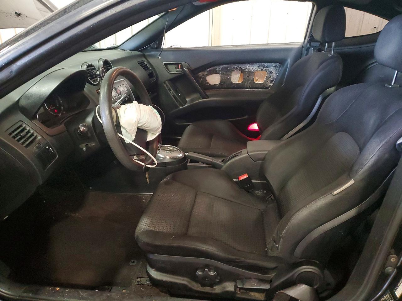 2007 Hyundai Tiburon Gs Черный vin: KMHHM66D67U252564