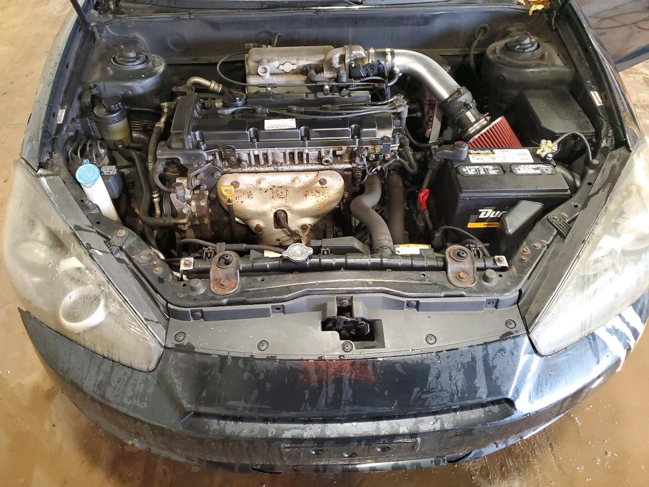 2007 Hyundai Tiburon Gs Черный vin: KMHHM66D67U252564