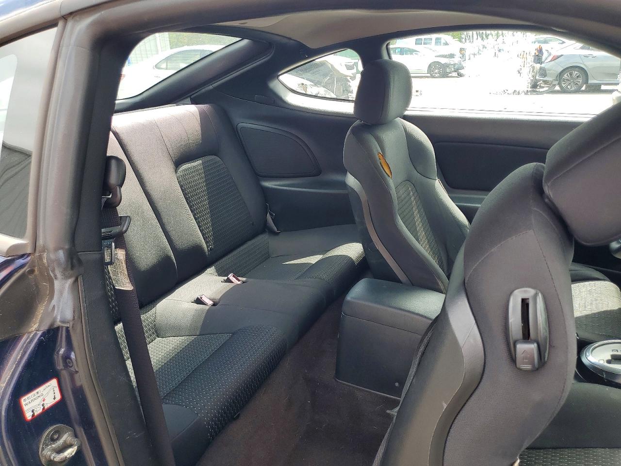 2007 Hyundai Tiburon Gs Blue vin: KMHHM66D87U258088