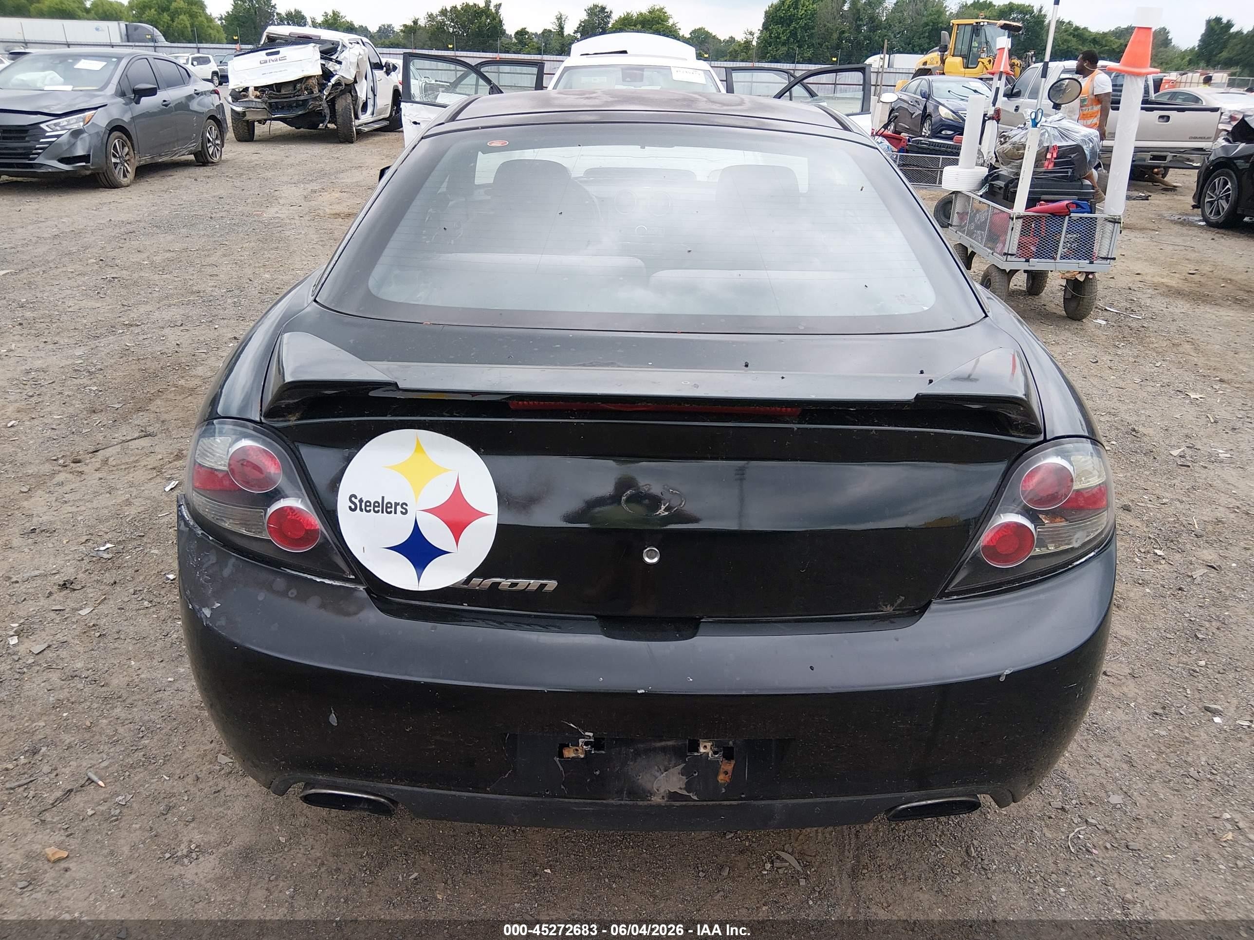 2008 Hyundai Tiburon Gs Black vin: KMHHM66D88U296227