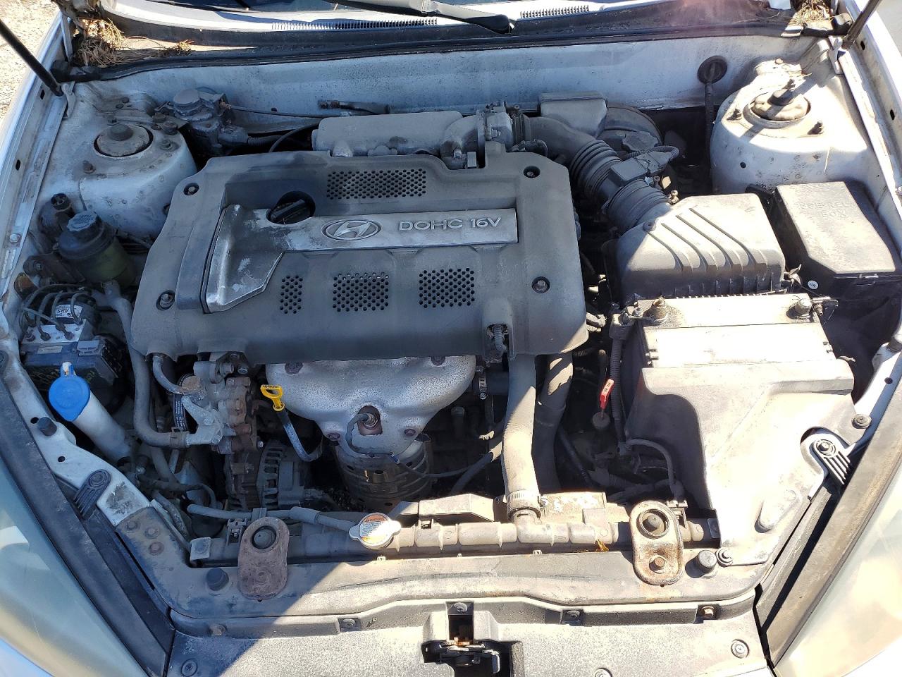 2007 Hyundai Tiburon Gs Gray vin: KMHHM66DX7U248100