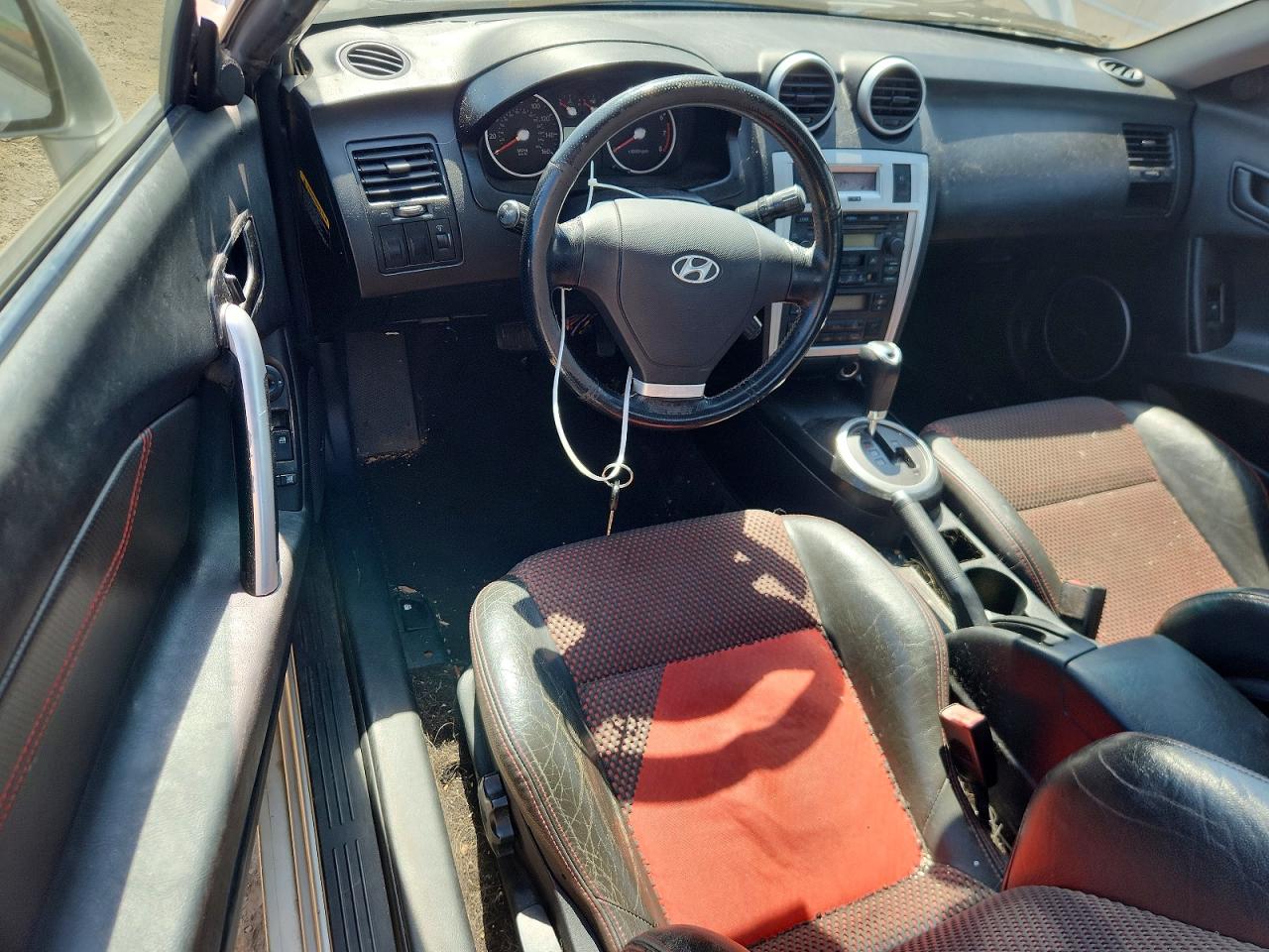 2006 Hyundai Tiburon Gt Silver vin: KMHHN65F06U201981