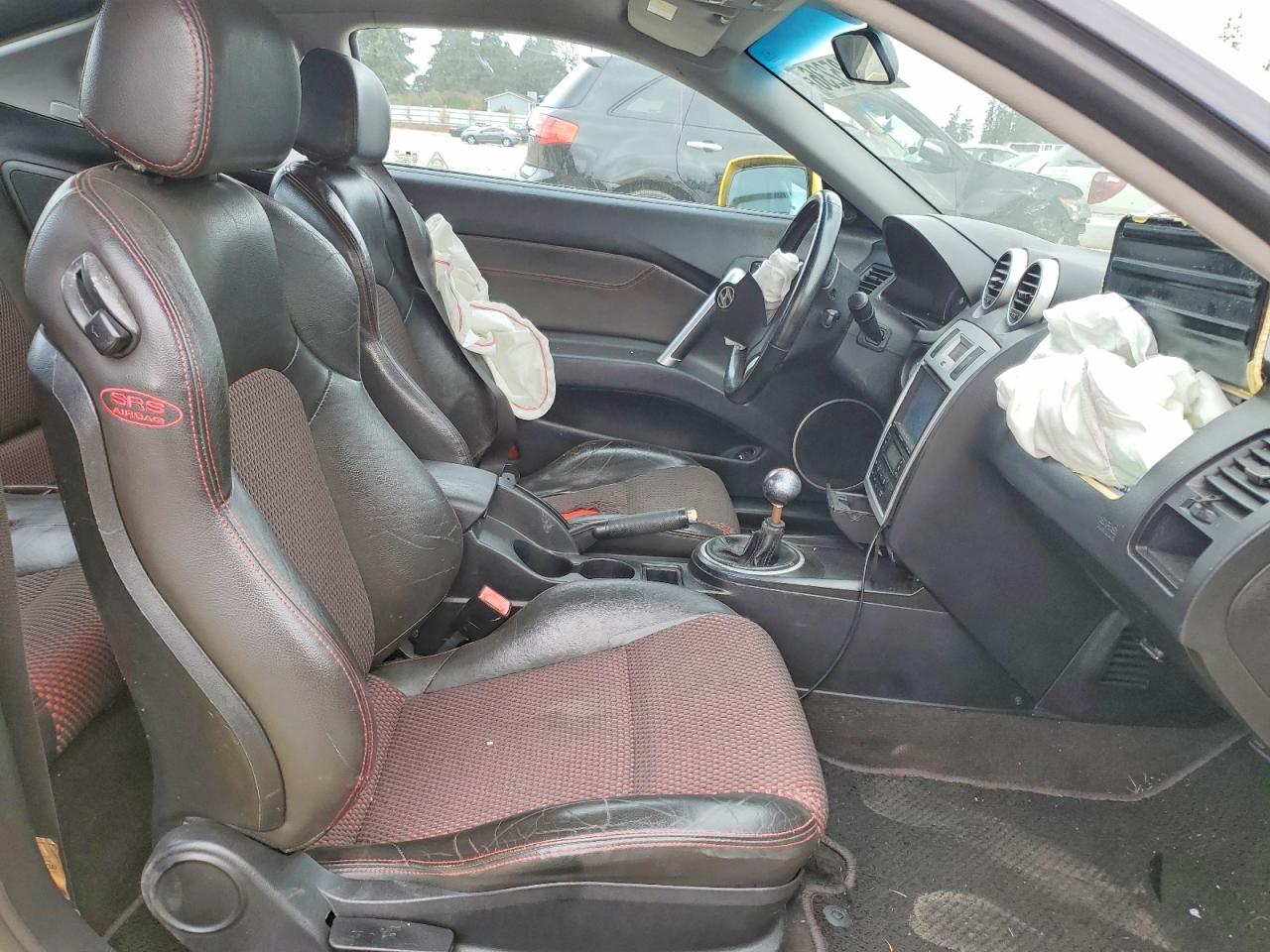 2006 Hyundai Tiburon Gt Yellow vin: KMHHN65F26U206812