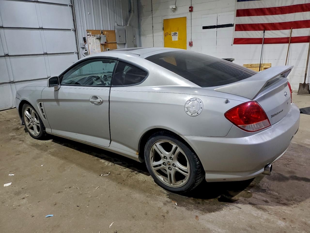 2006 Hyundai Tiburon Gt Silver vin: KMHHN65F36U206706