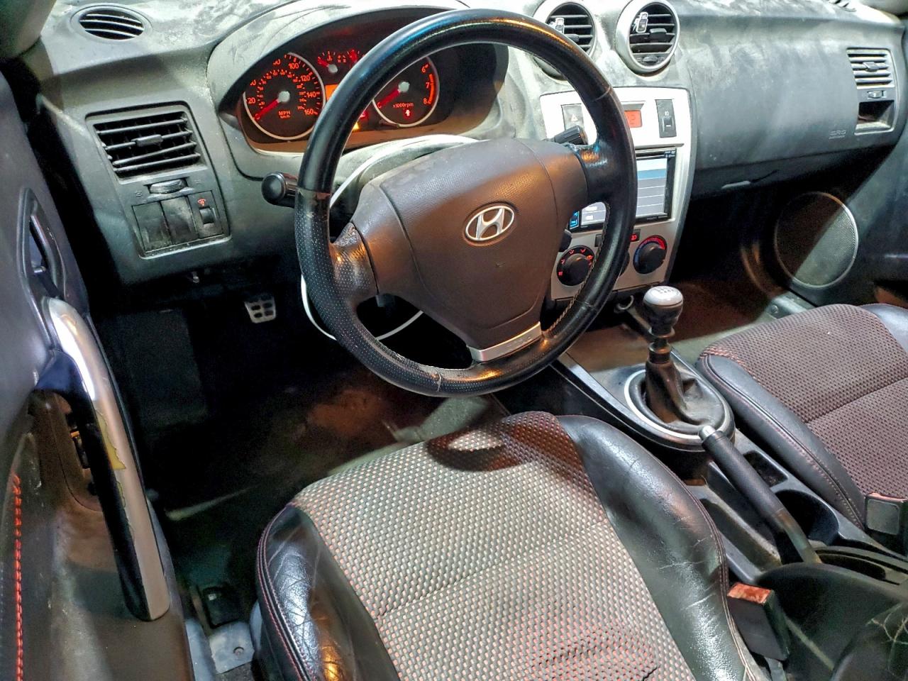 2006 Hyundai Tiburon Gt Silver vin: KMHHN65F36U206706