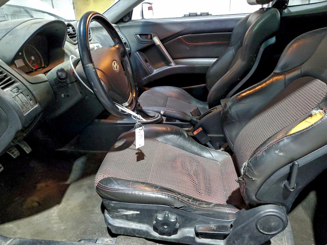 2006 Hyundai Tiburon Gt Silver vin: KMHHN65F36U206706
