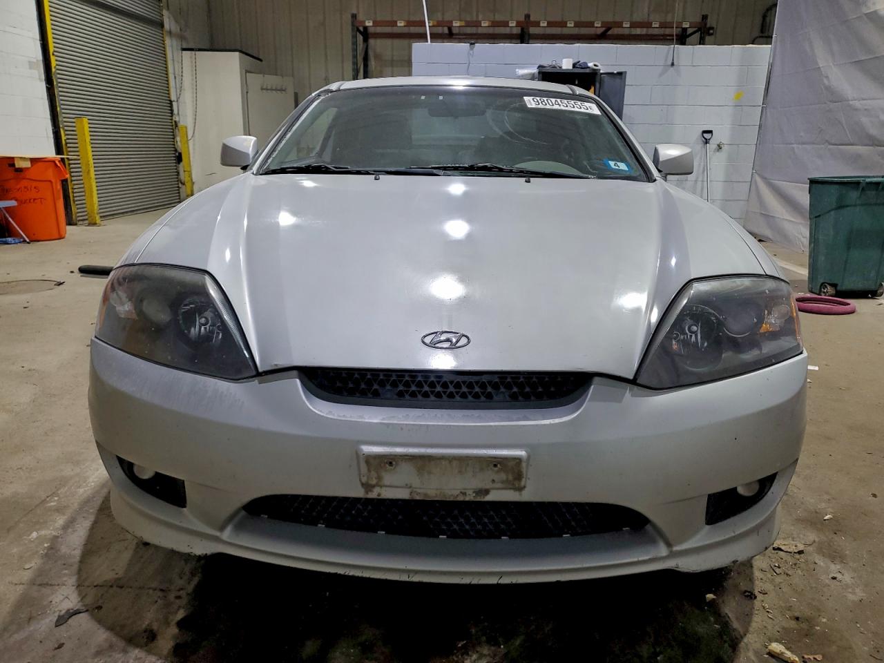 2006 Hyundai Tiburon Gt Silver vin: KMHHN65F36U206706