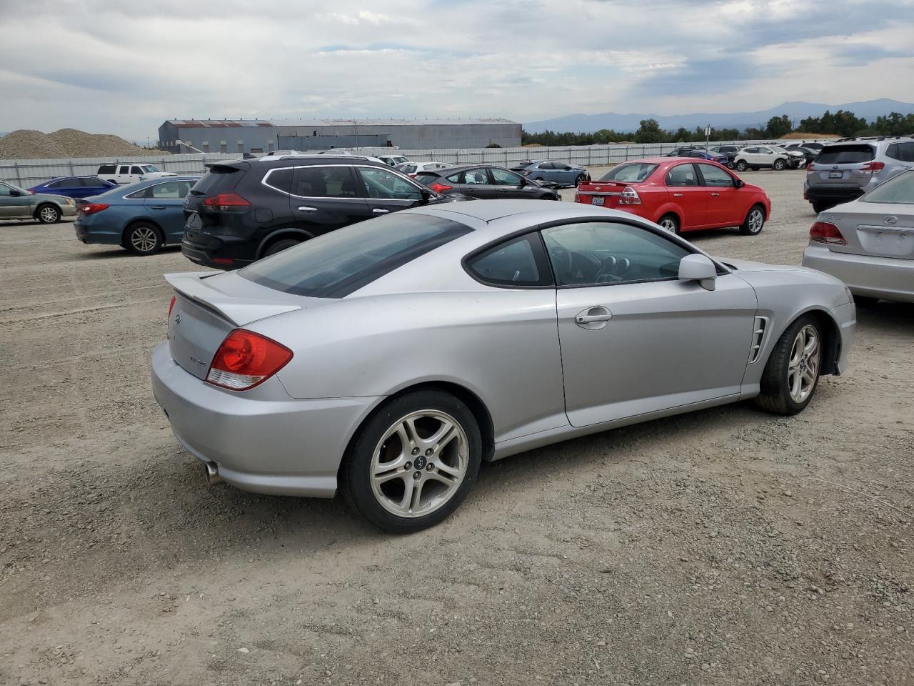 2005 Hyundai Tiburon Gt Silver vin: KMHHN65F45U174430