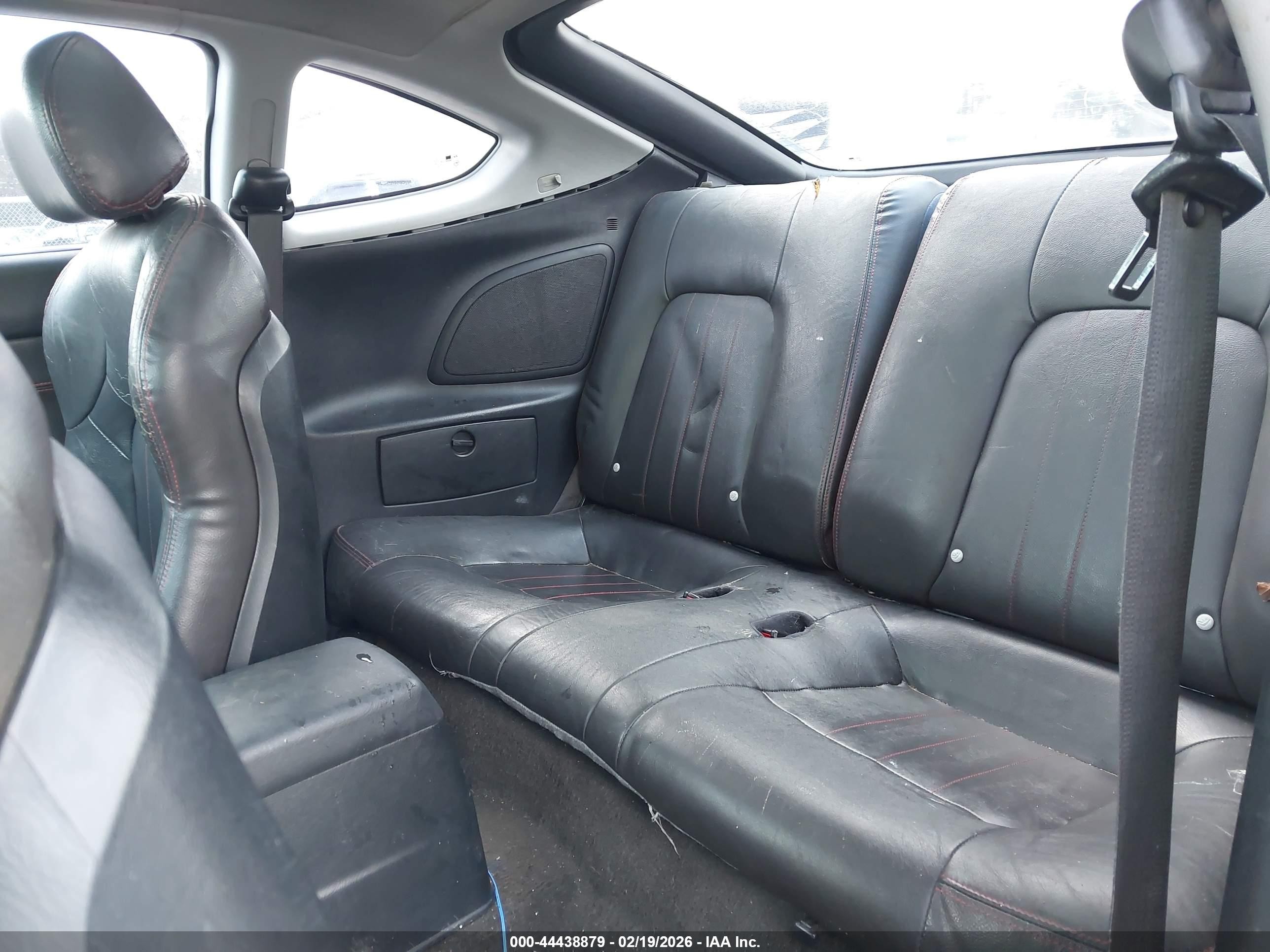 2005 Hyundai Tiburon Gt/se Blue vin: KMHHN65F55U164909