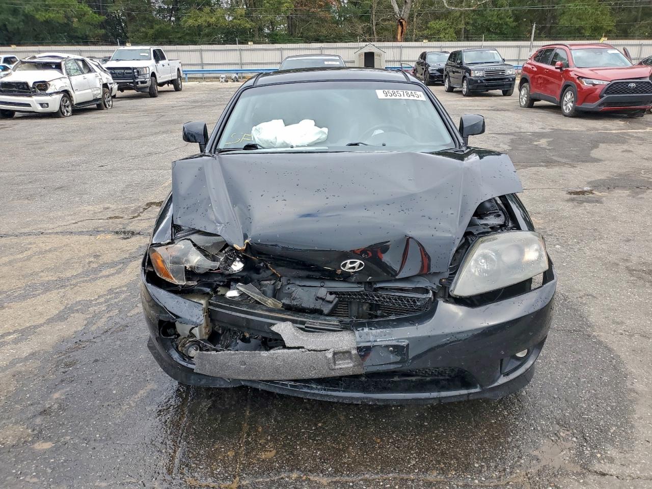 2005 Hyundai Tiburon Gt Black vin: KMHHN65F55U180639