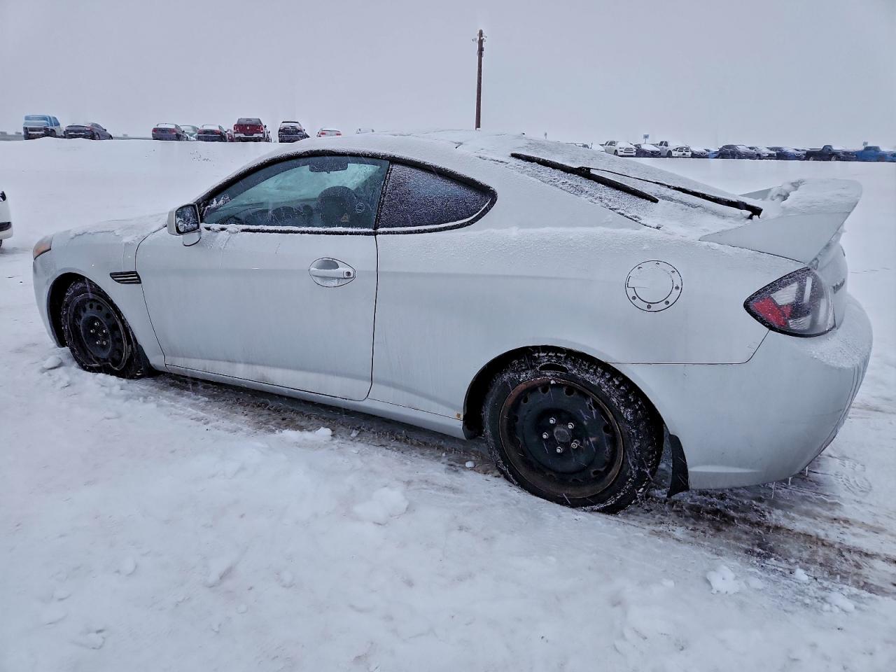 2007 Hyundai Tiburon Se Silver vin: KMHHN65F57U247209
