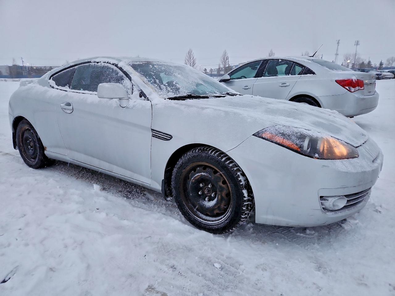 2007 Hyundai Tiburon Se Silver vin: KMHHN65F57U247209