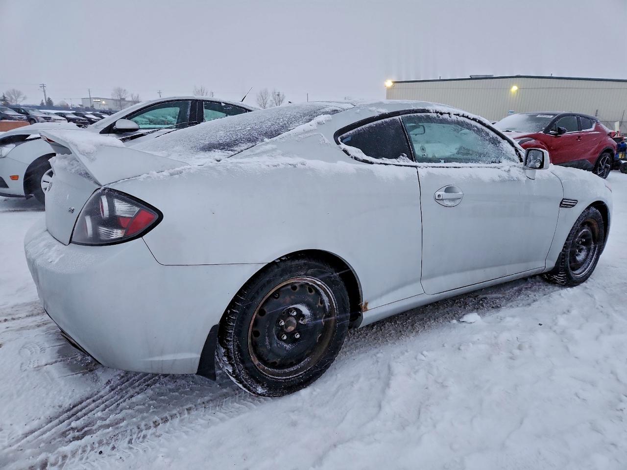 2007 Hyundai Tiburon Se Silver vin: KMHHN65F57U247209