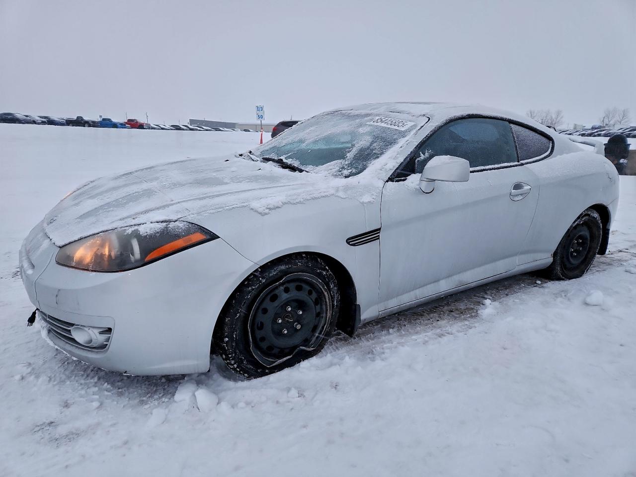 2007 Hyundai Tiburon Se Silver vin: KMHHN65F57U247209