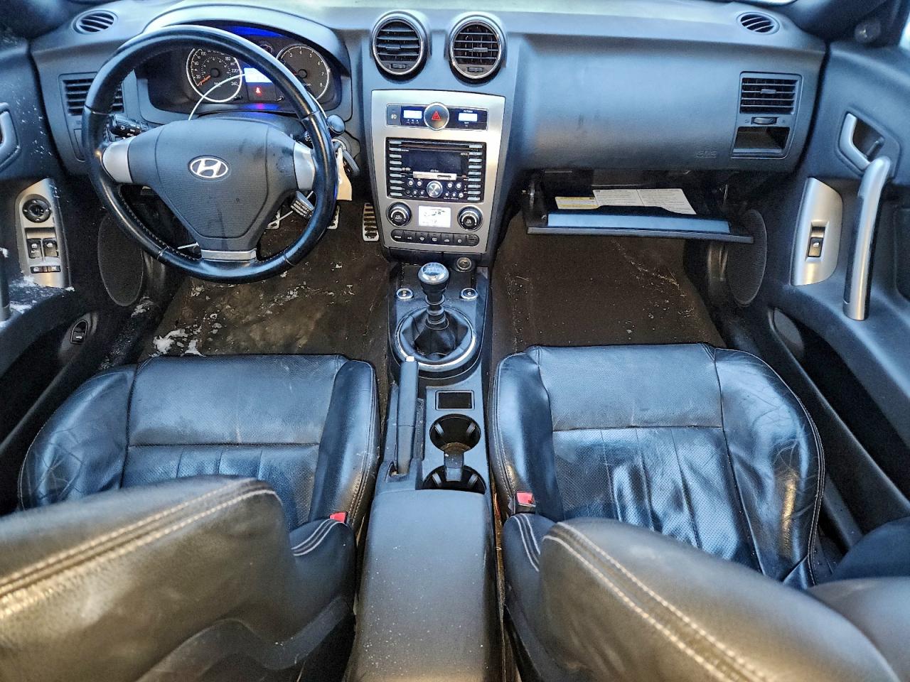 2007 Hyundai Tiburon Se Silver vin: KMHHN65F57U247209