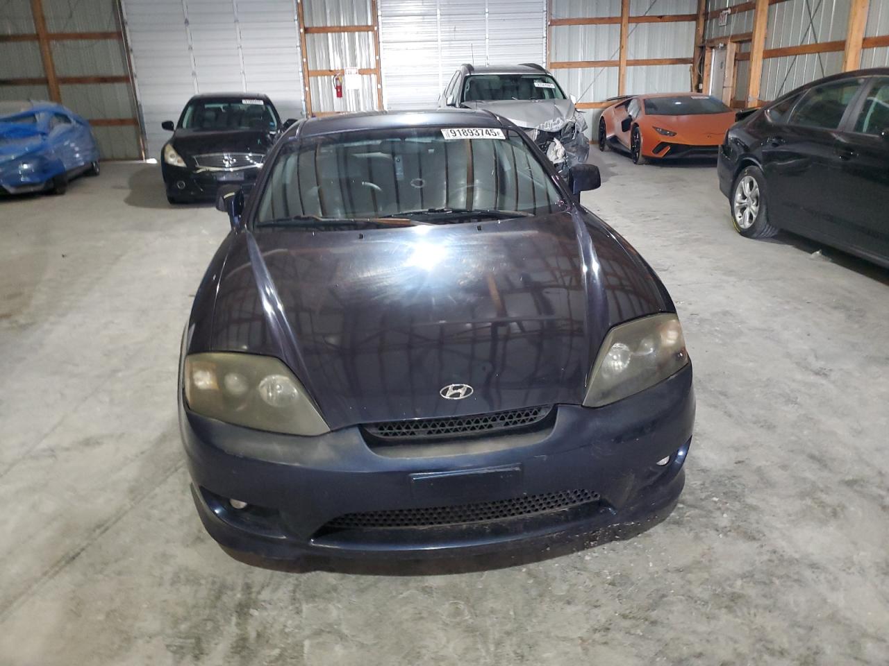 2005 Hyundai Tiburon Gt Blue vin: KMHHN65F65U169620