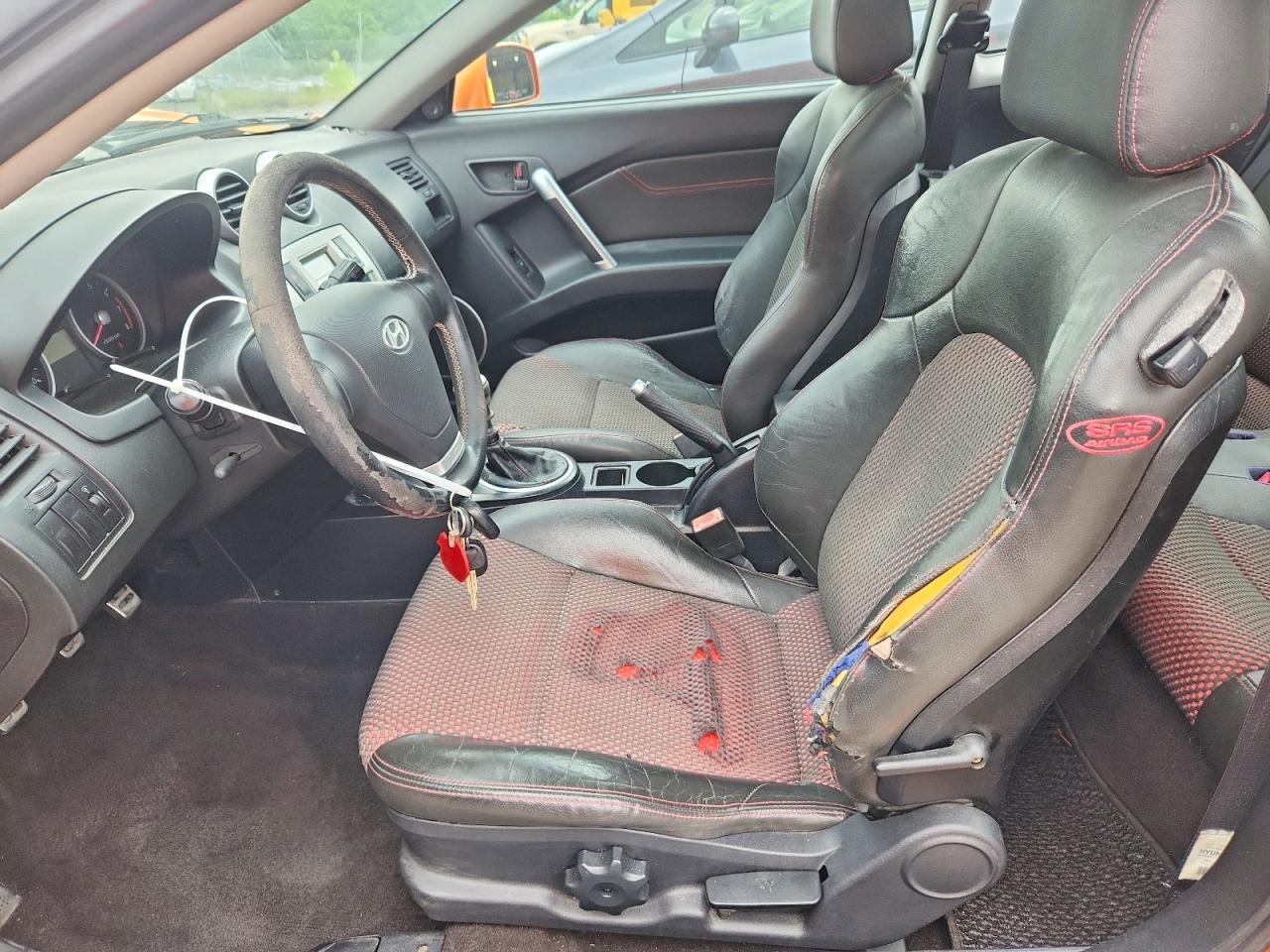 2006 Hyundai Tiburon Gt Orange vin: KMHHN65F66U197418