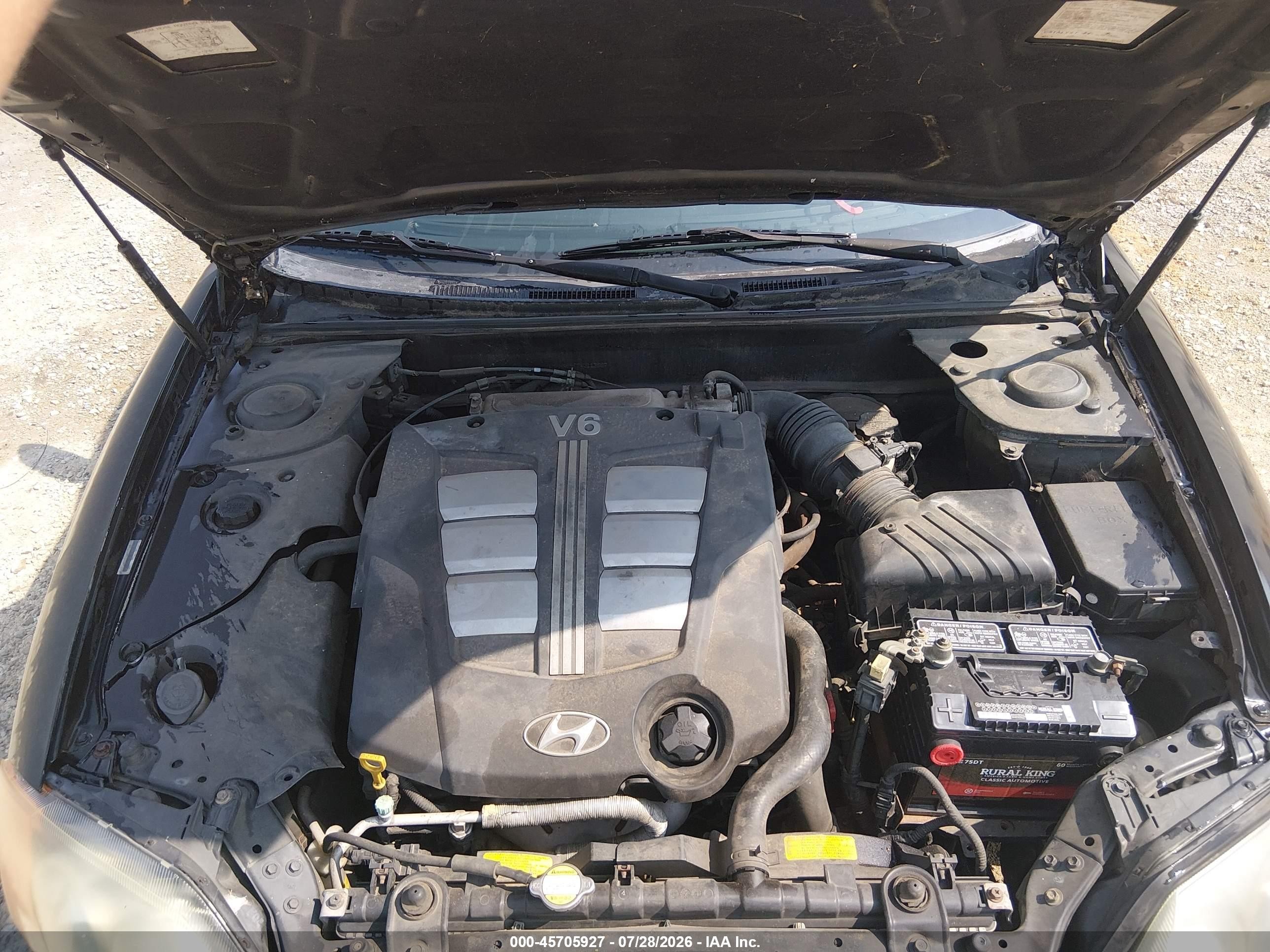 2004 Hyundai Tiburon Gt V6/gt V6 Special Edition Черный vin: KMHHN65F74U113667