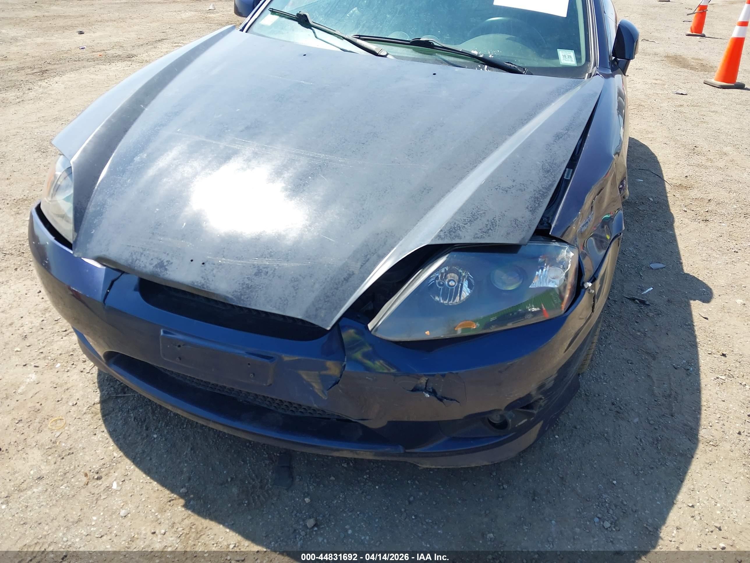 2005 Hyundai Tiburon Gt/se Blue vin: KMHHN65F75U174499