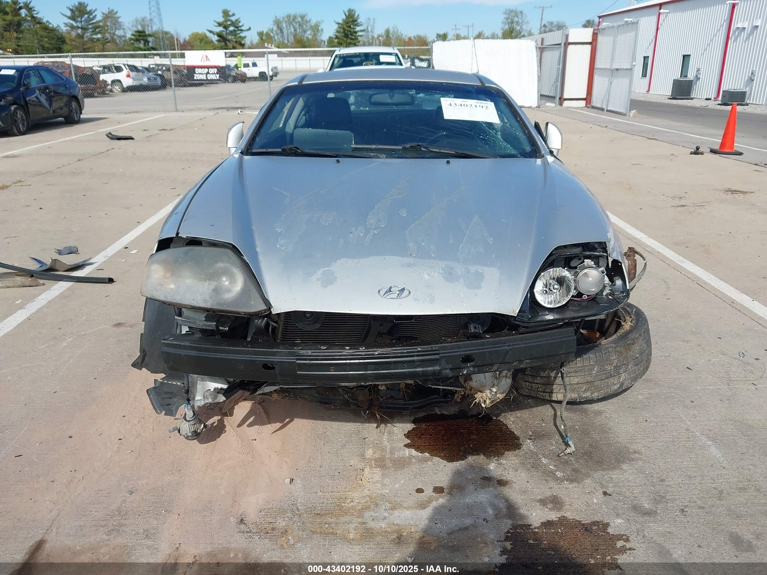 2006 Hyundai Tiburon Gt/gt Limited/se Silver vin: KMHHN65F76U191238