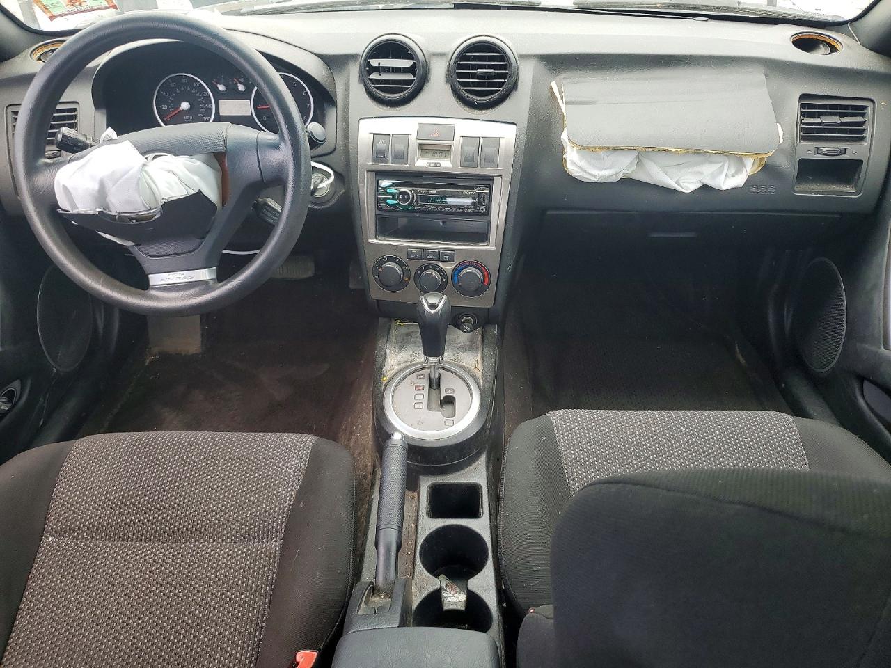 2004 Hyundai Tiburon Gt Silver vin: KMHHN65F84U123429