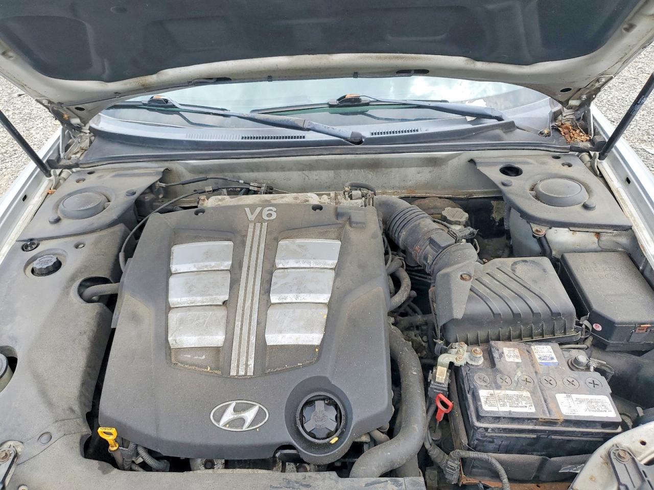 2004 Hyundai Tiburon Gt Silver vin: KMHHN65F84U123429