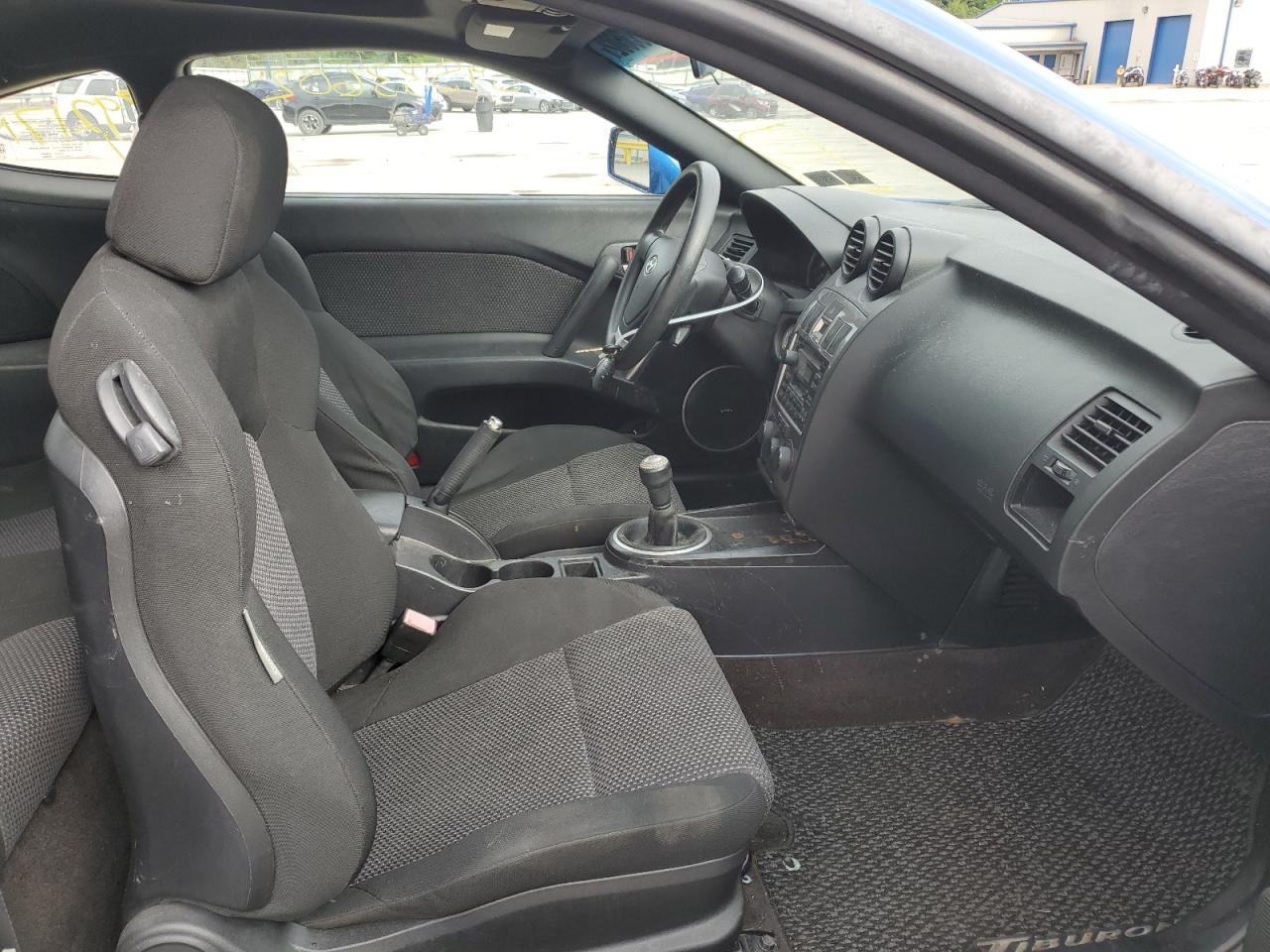 2004 Hyundai Tiburon Gt Blue vin: KMHHN65F84U134916