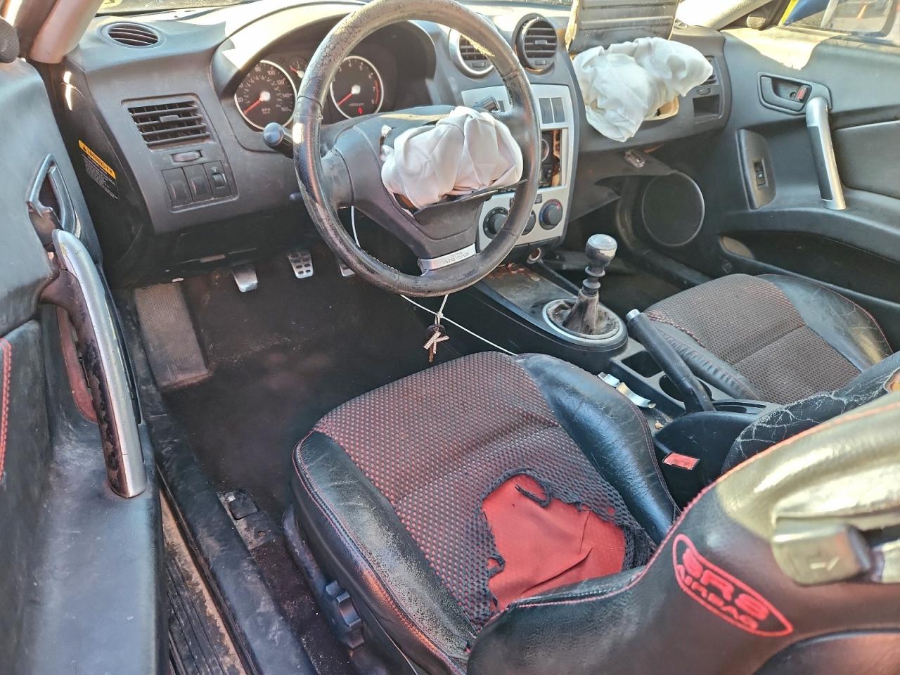 2005 Hyundai Tiburon Gt Blue vin: KMHHN65F95U182118