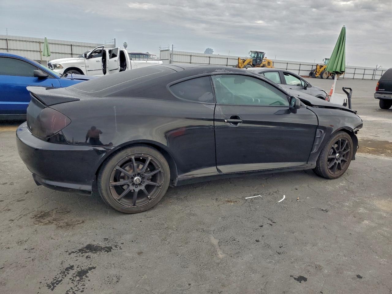 2006 Hyundai Tiburon Gt Black vin: KMHHN65F96U190320