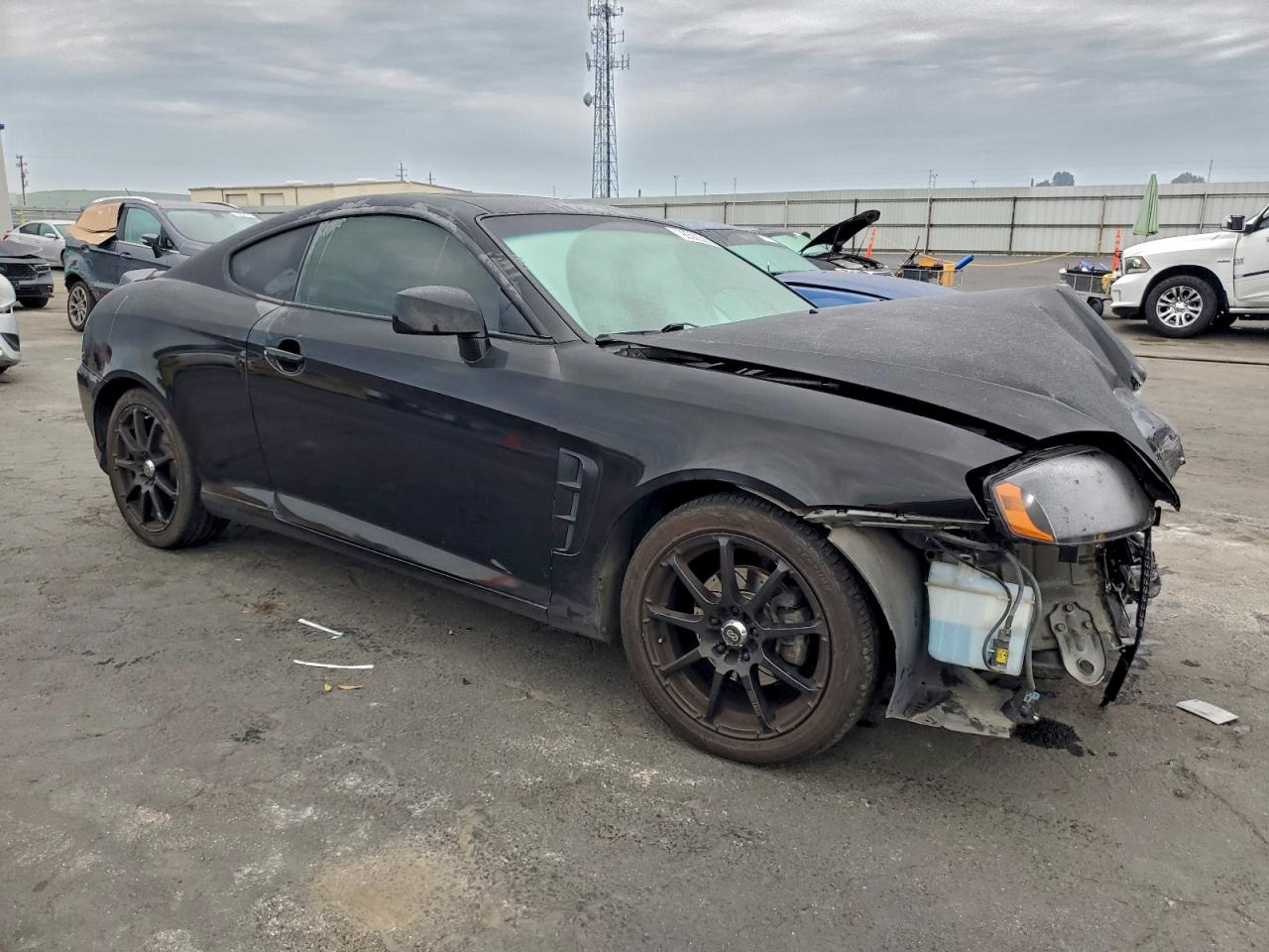 2006 Hyundai Tiburon Gt Black vin: KMHHN65F96U190320