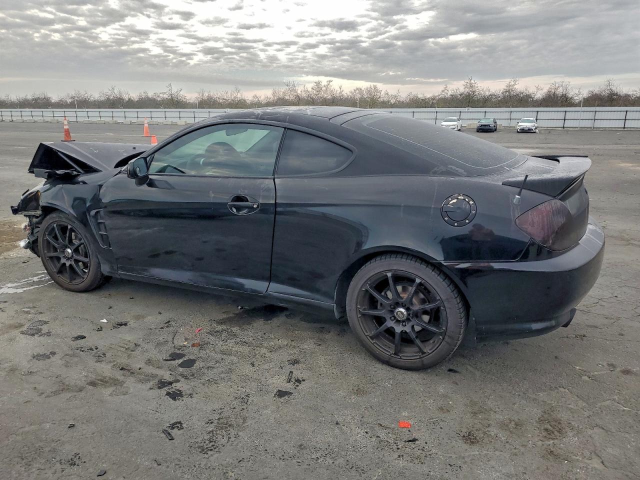 2006 Hyundai Tiburon Gt Black vin: KMHHN65F96U190320