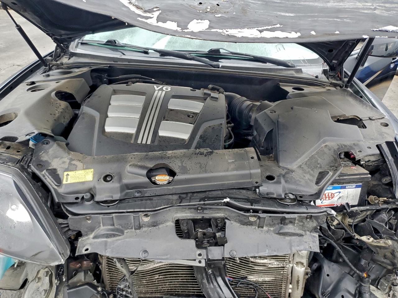 2006 Hyundai Tiburon Gt Black vin: KMHHN65F96U190320
