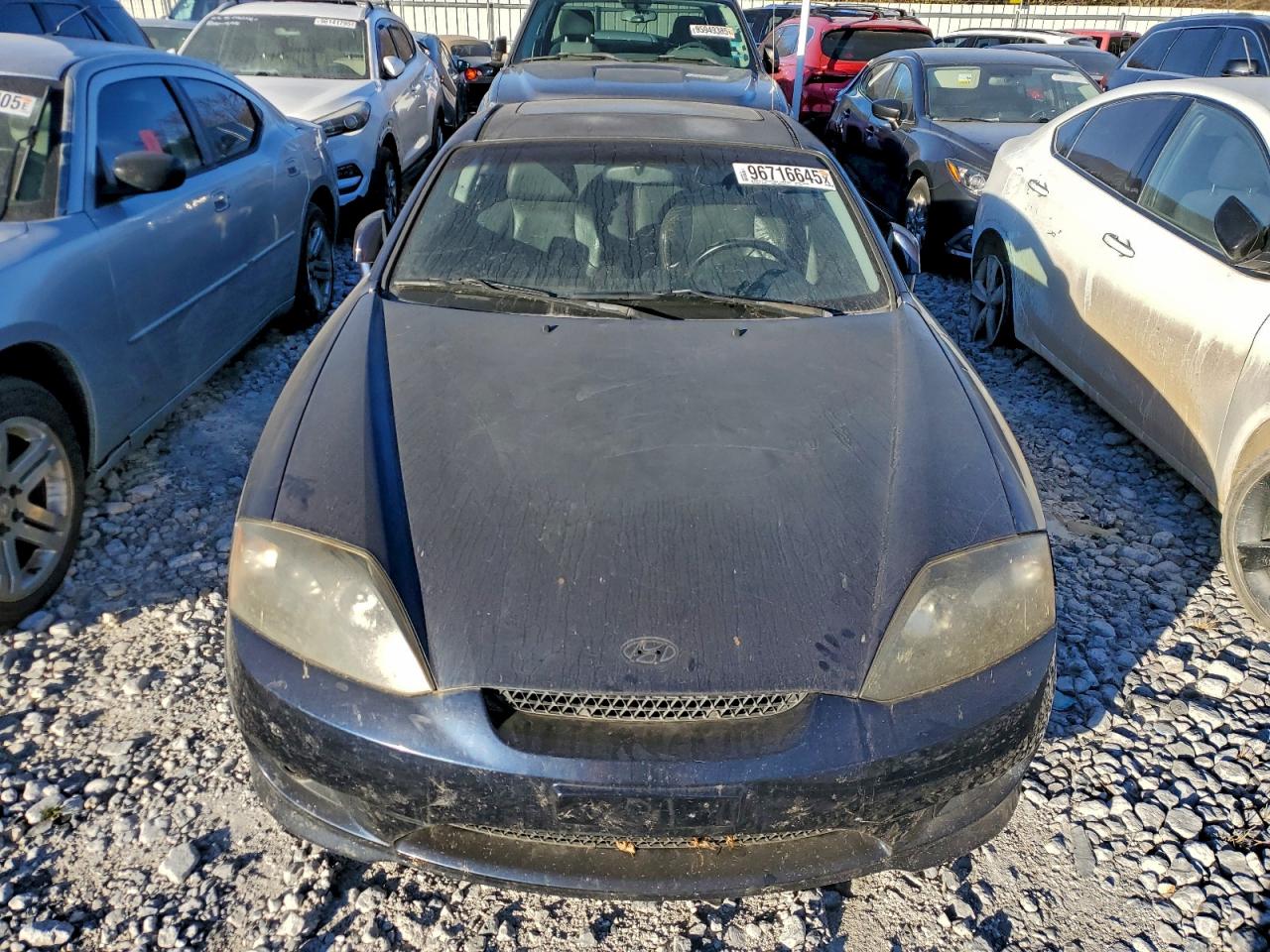 2005 Hyundai Tiburon Gt Blue vin: KMHHN65FX5U159785