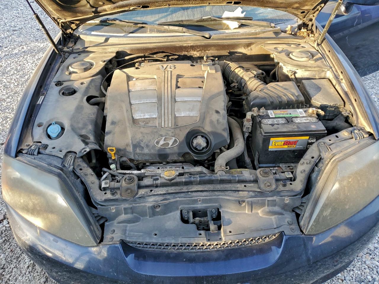 2005 Hyundai Tiburon Gt Blue vin: KMHHN65FX5U159785