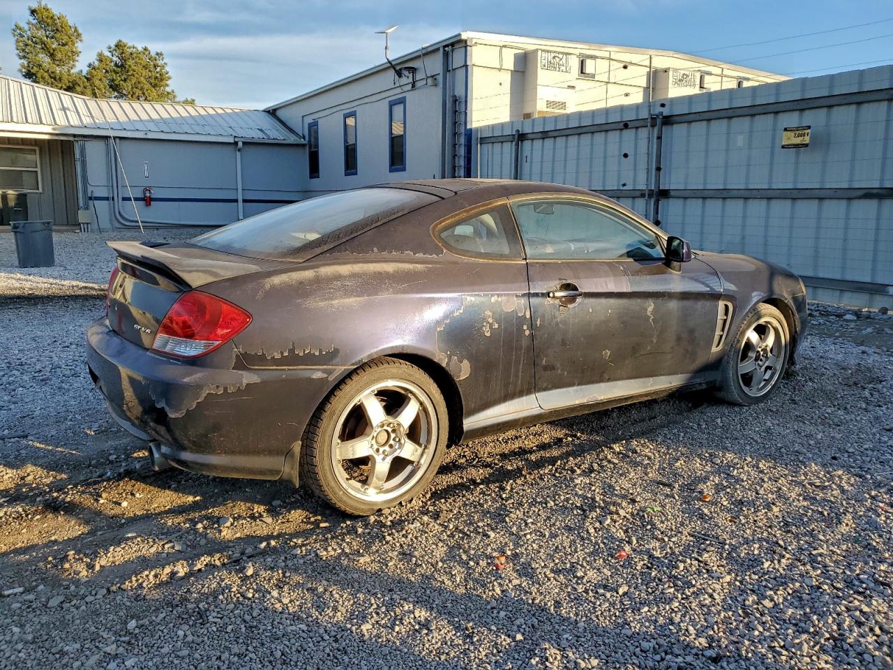 2005 Hyundai Tiburon Gt Blue vin: KMHHN65FX5U159785