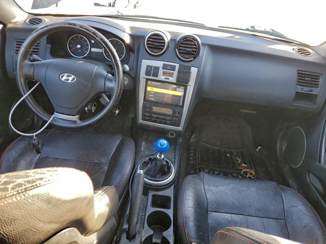 2005 Hyundai Tiburon Gt Blue vin: KMHHN65FX5U159785
