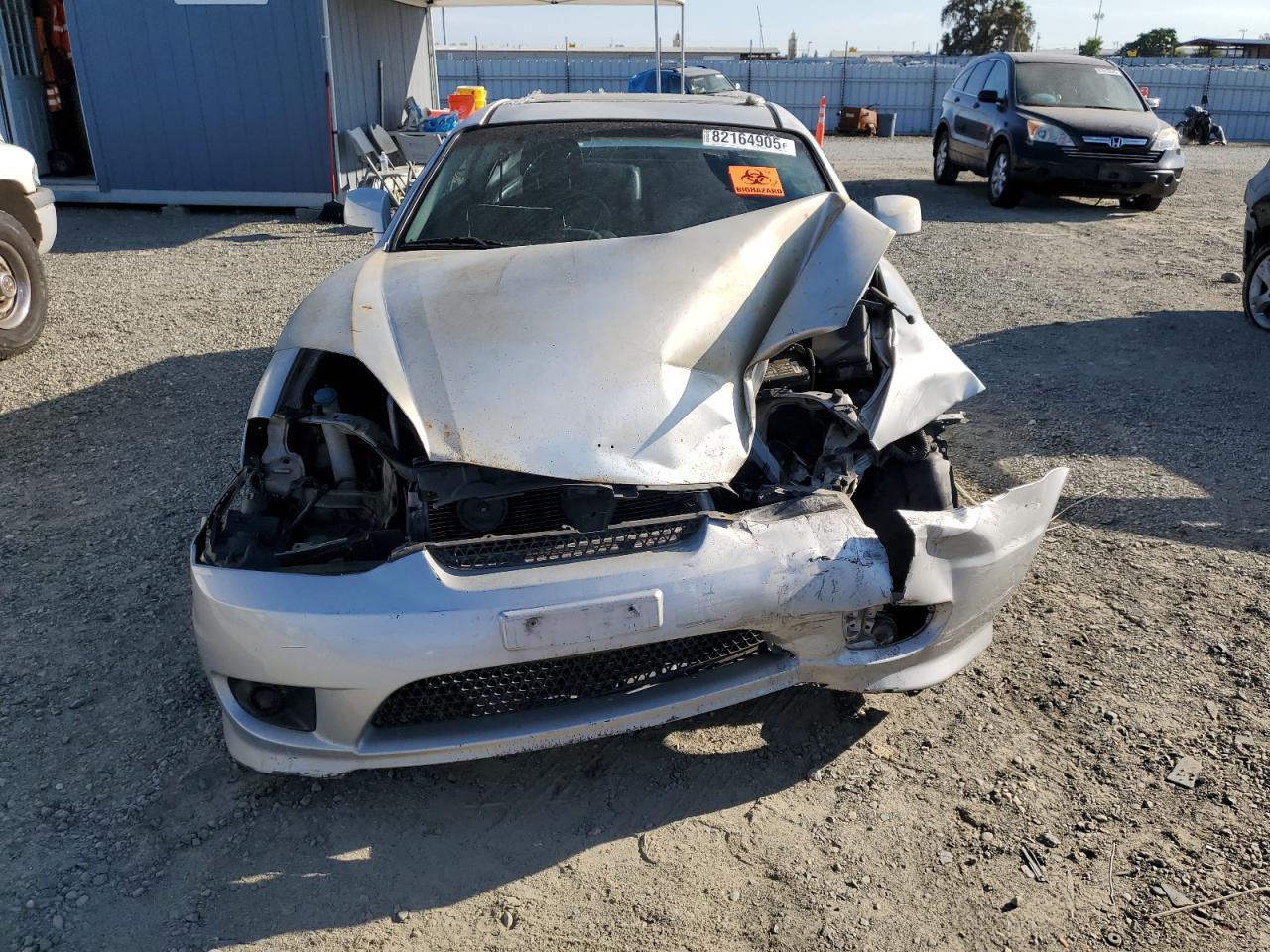 2005 Hyundai Tiburon Gt Gray vin: KMHHN65FX5U182032