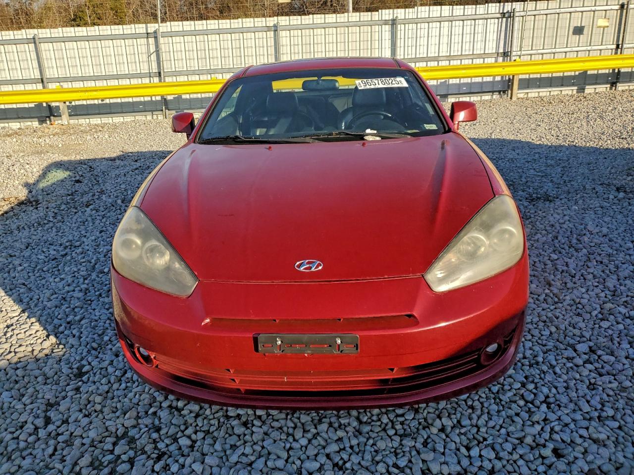 2007 Hyundai Tiburon Gt Красный vin: KMHHN66F27U255380
