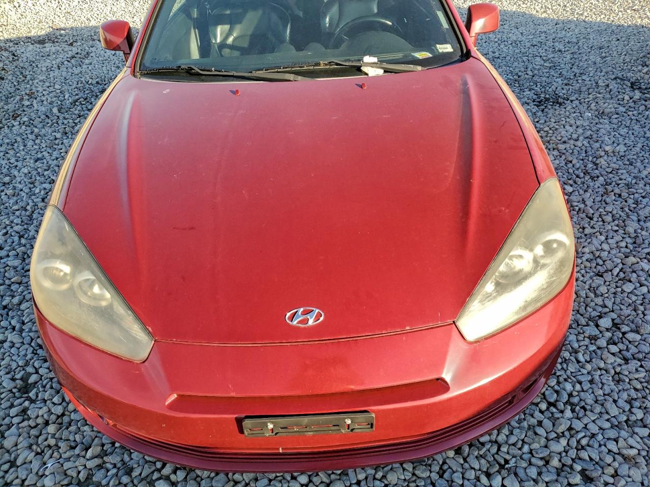 2007 Hyundai Tiburon Gt Красный vin: KMHHN66F27U255380