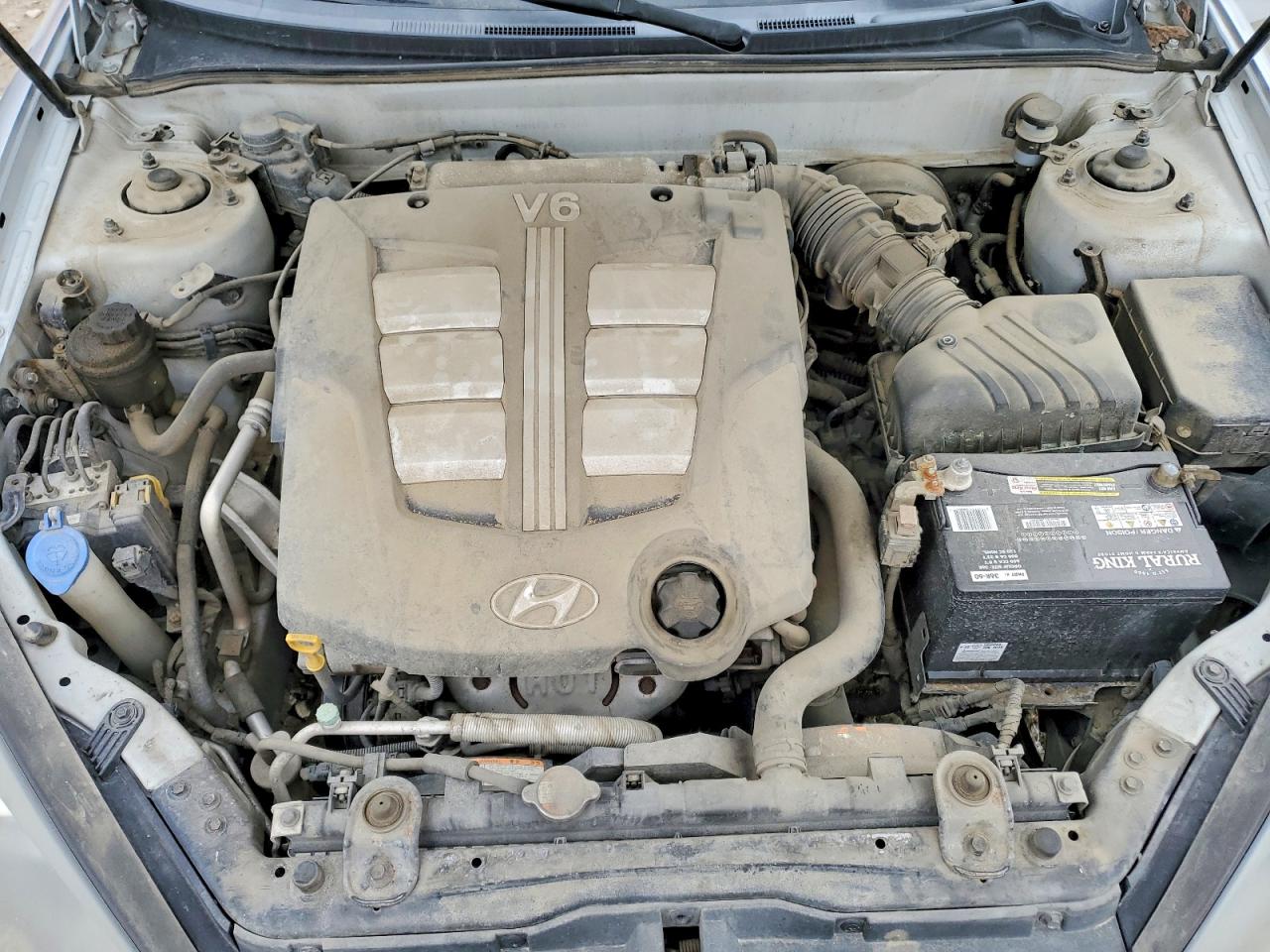 2007 Hyundai Tiburon Gt Silver vin: KMHHN66F37U235090