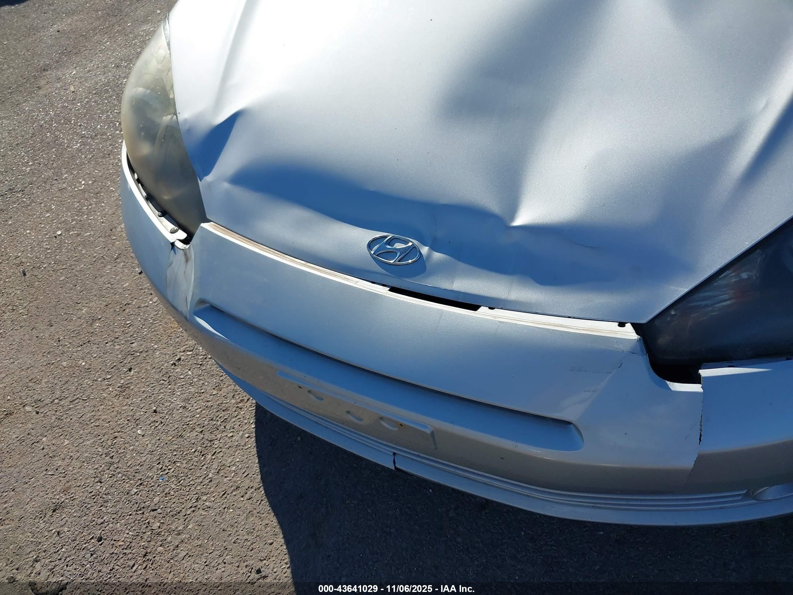 2007 Hyundai Tiburon Gt/gt Limited/se Серебряный vin: KMHHN66F37U249409
