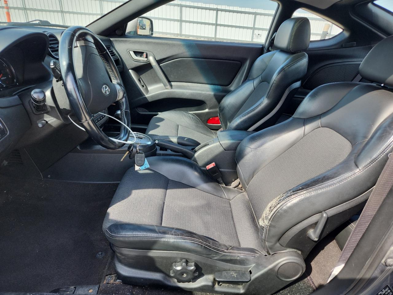 2007 Hyundai Tiburon Gt Угольный vin: KMHHN66F37U262161