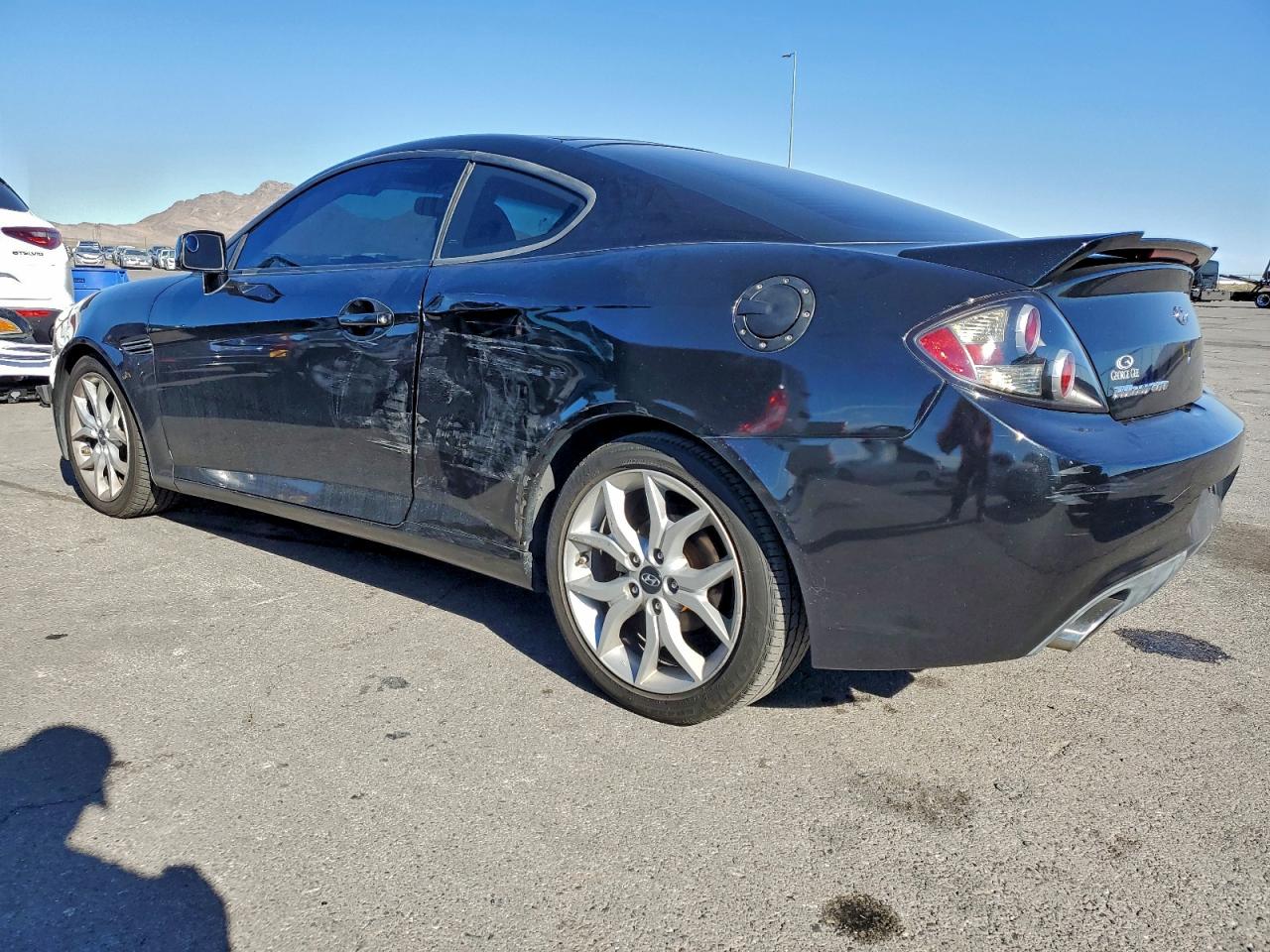 2007 Hyundai Tiburon Gt Черный vin: KMHHN66F47U239195