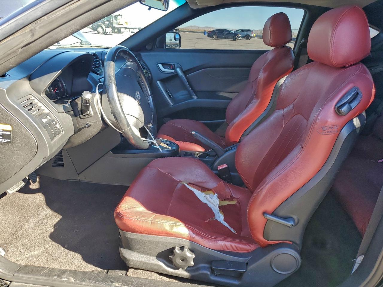 2007 Hyundai Tiburon Gt Черный vin: KMHHN66F47U239195