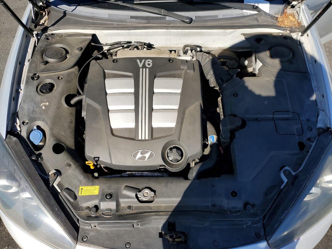 2007 Hyundai Tiburon Gt Серебряный vin: KMHHN66F57U259780
