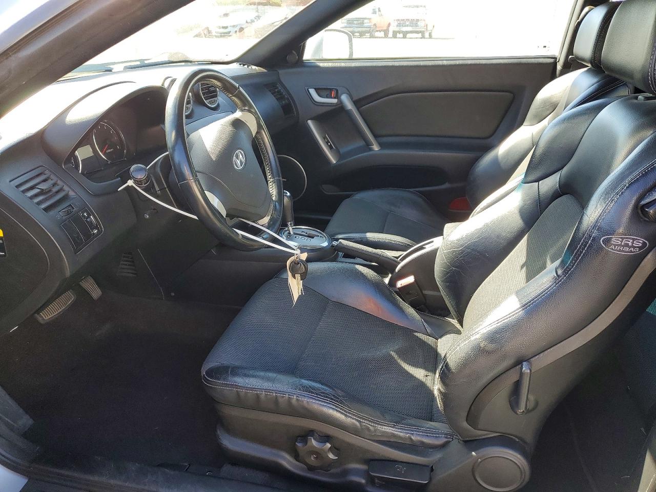 2007 Hyundai Tiburon Gt Серебряный vin: KMHHN66F57U259780