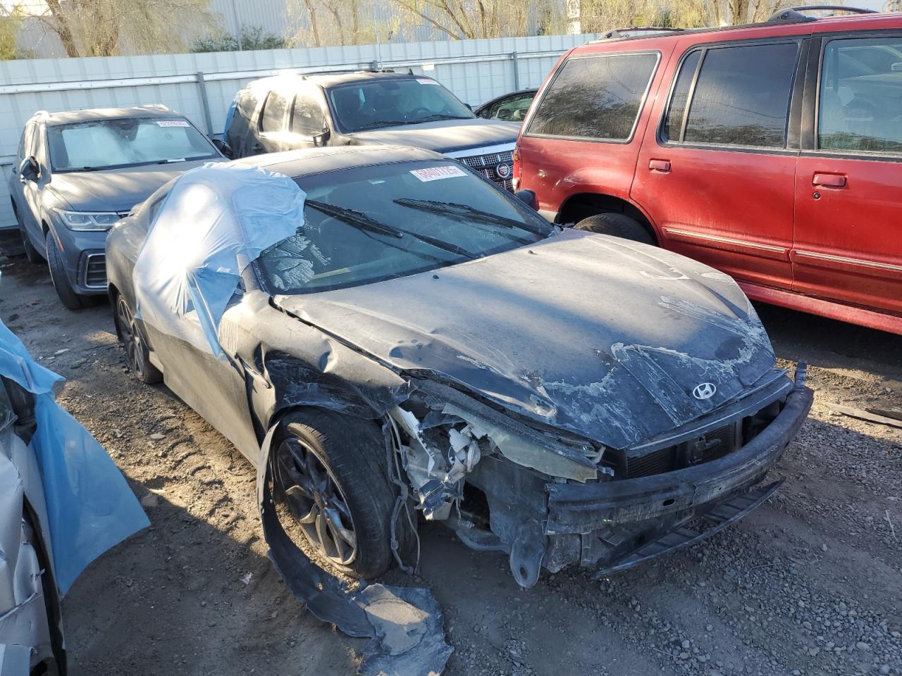 2007 Hyundai Tiburon Gt Black vin: KMHHN66F67U244091