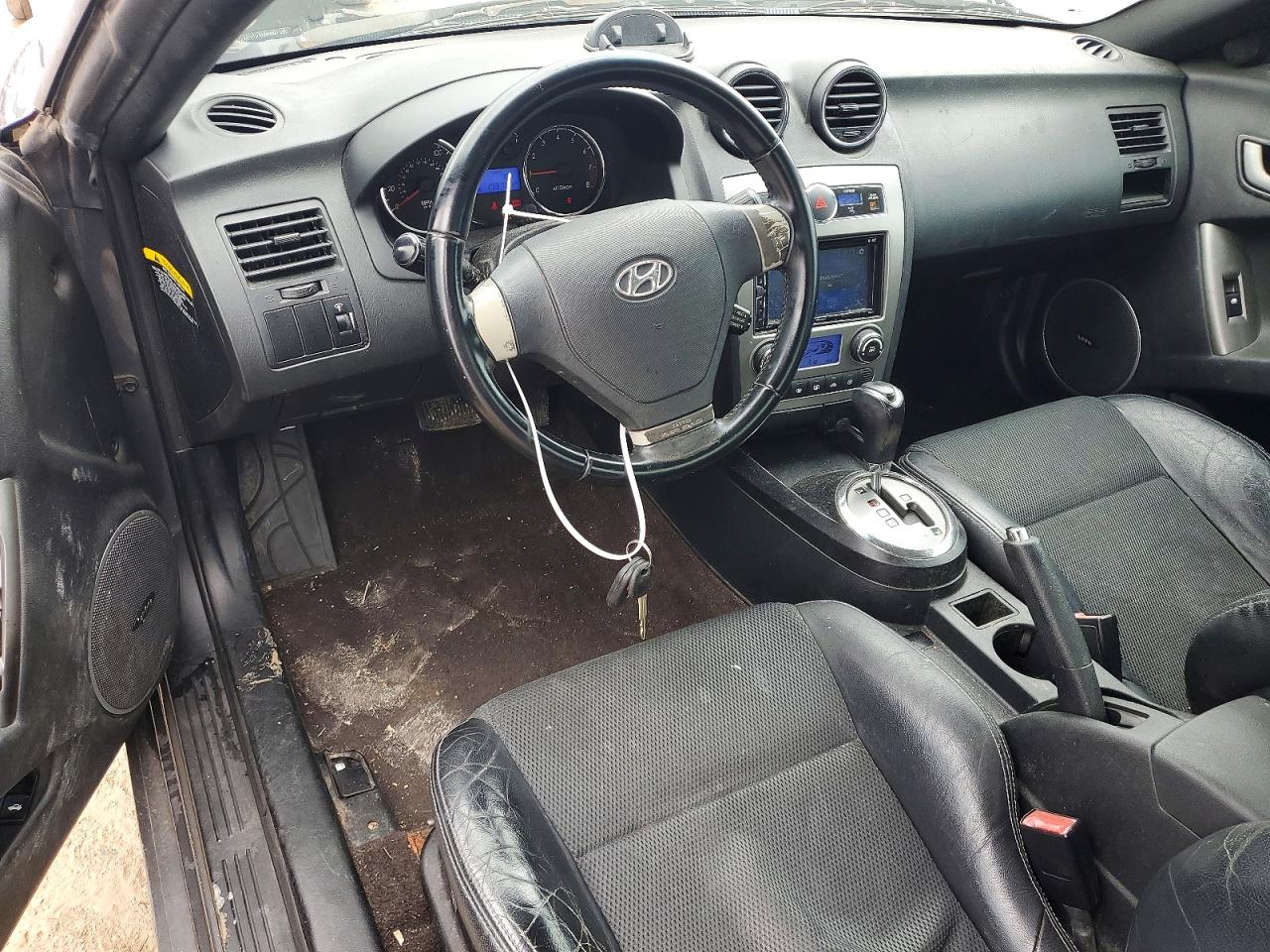 2007 Hyundai Tiburon Gt Gray vin: KMHHN66F67U254474